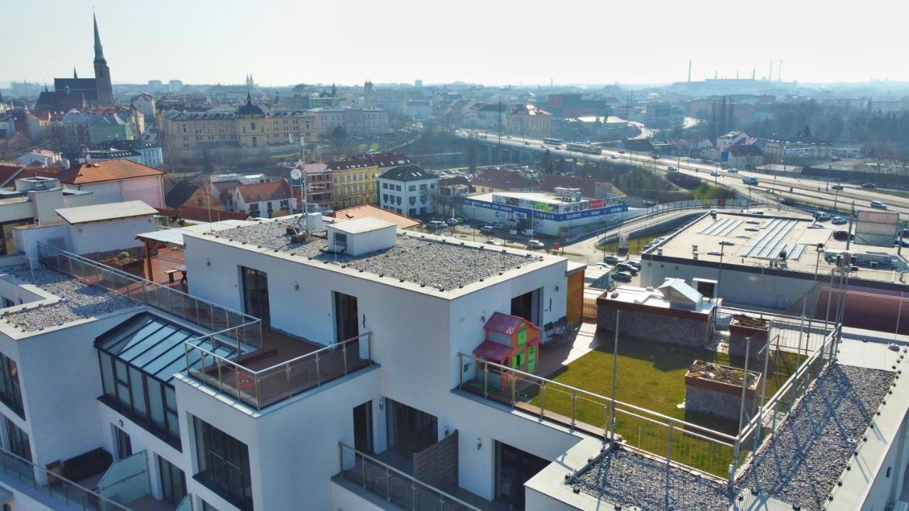Magic Apartment Centre Mezonet Plzeň Buitenkant foto